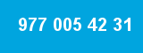 977 005 42 31 977 005 42 31